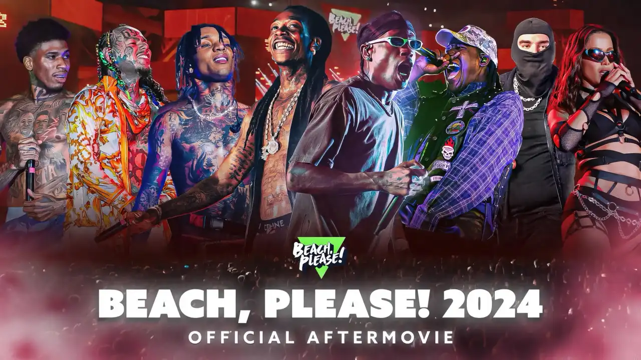Still frame from the Beach Please 2024 aftermovie